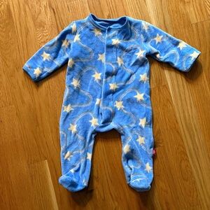 Magnetic Me 3-6 Months Velour Footie